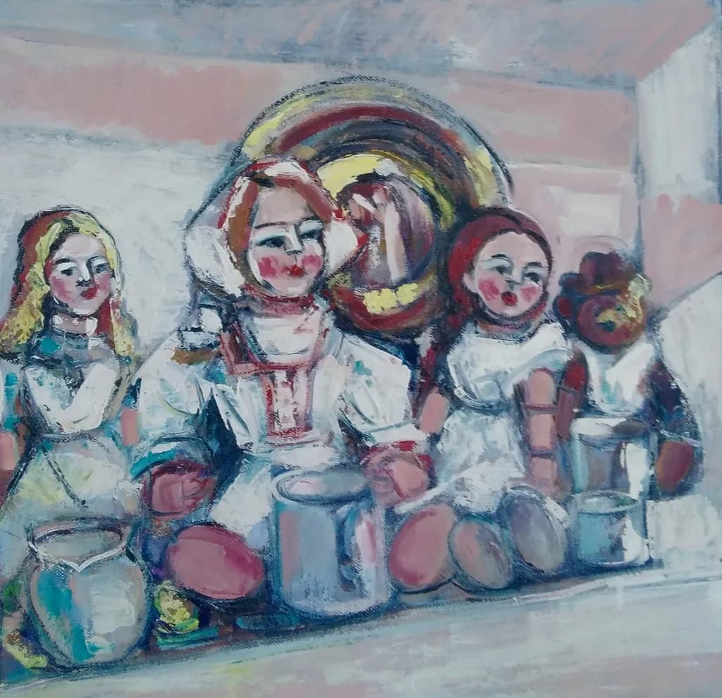 Gathered Dolls