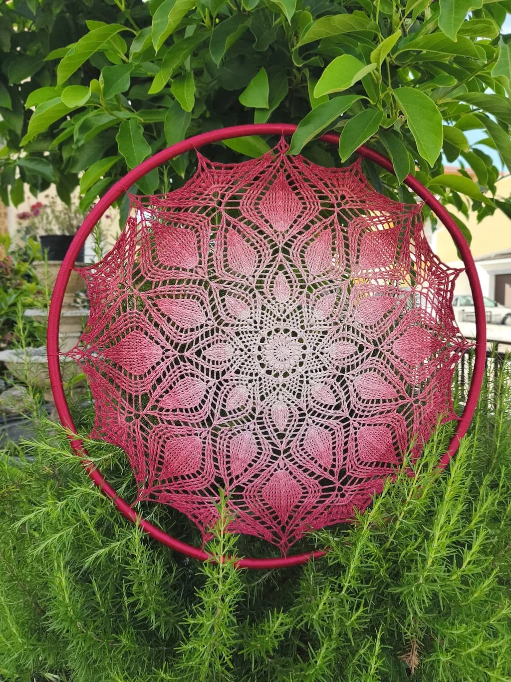 Gradient Lace Mandala