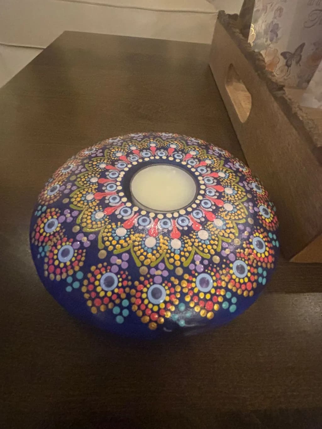 Mandala Glow Stone