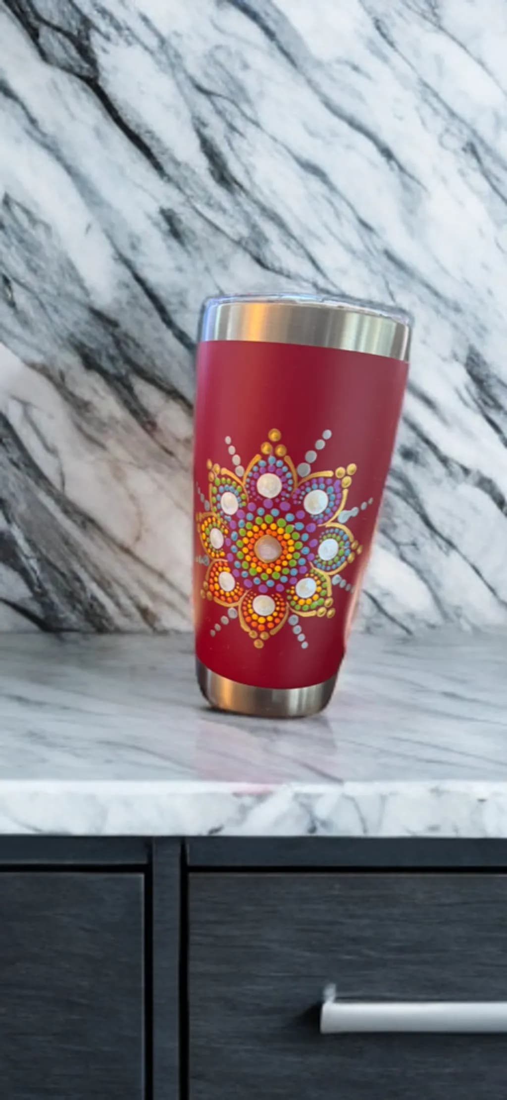 Radiant Mandala Tumbler
