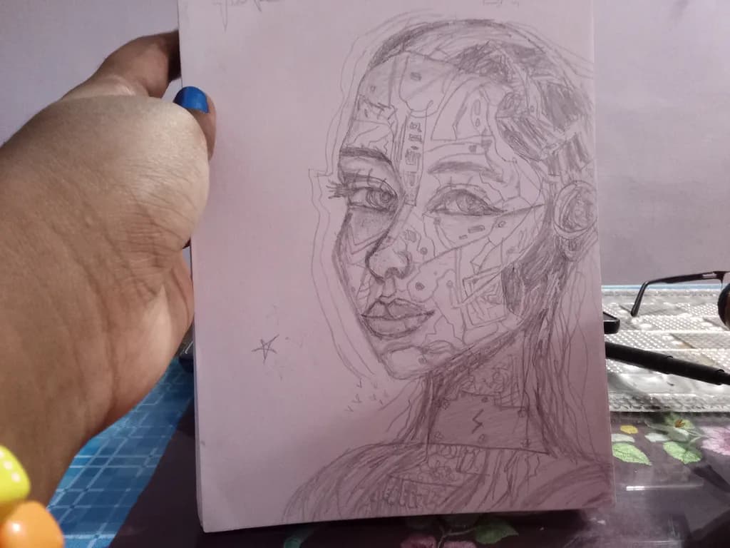 Circuitry Portrait