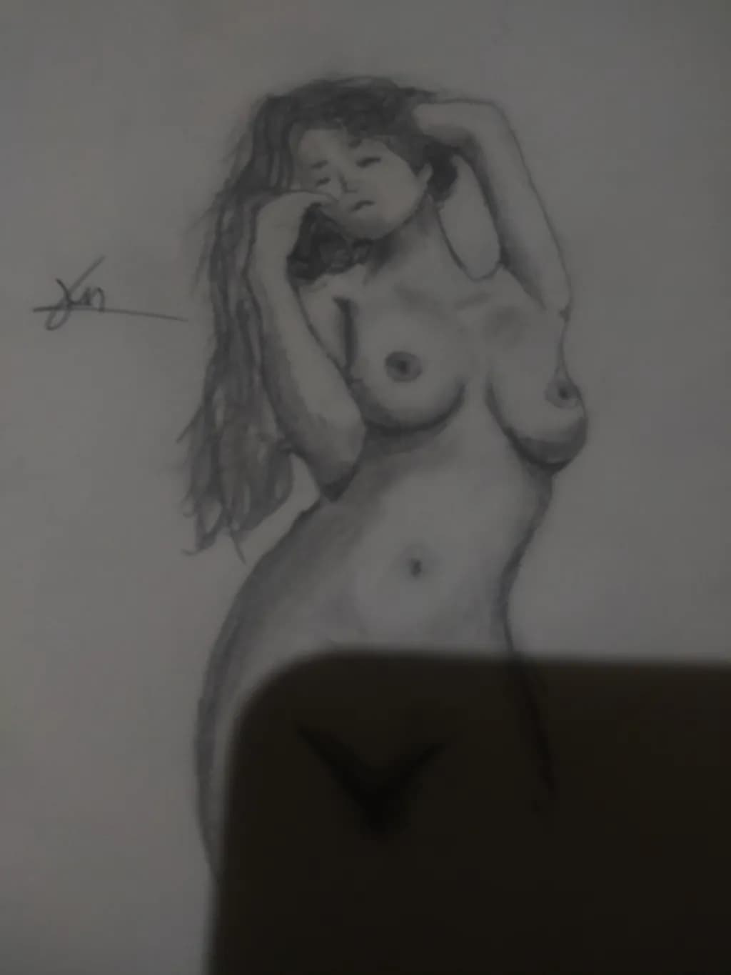Contemplative Nude
