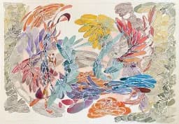Abstract Floral Symphony