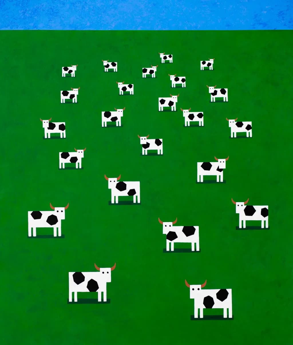 Cows in the Meadow