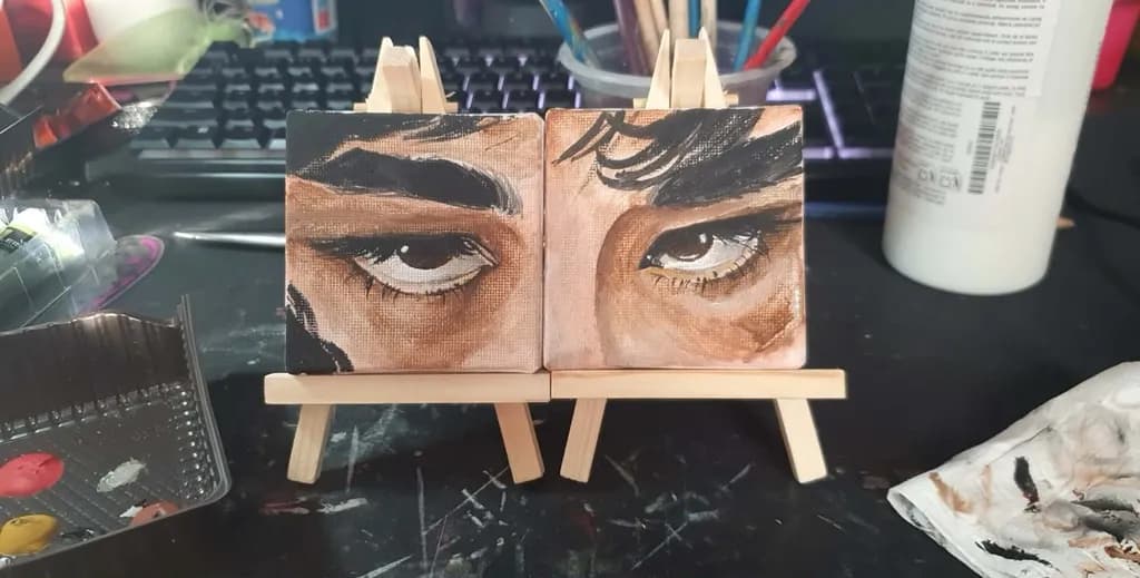 Intense Gaze