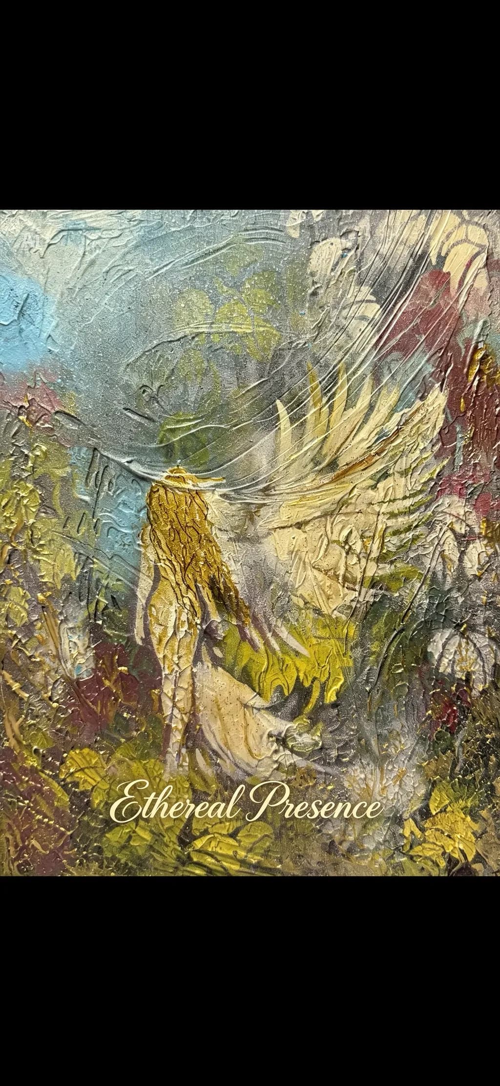 Textured Garden Abstraction