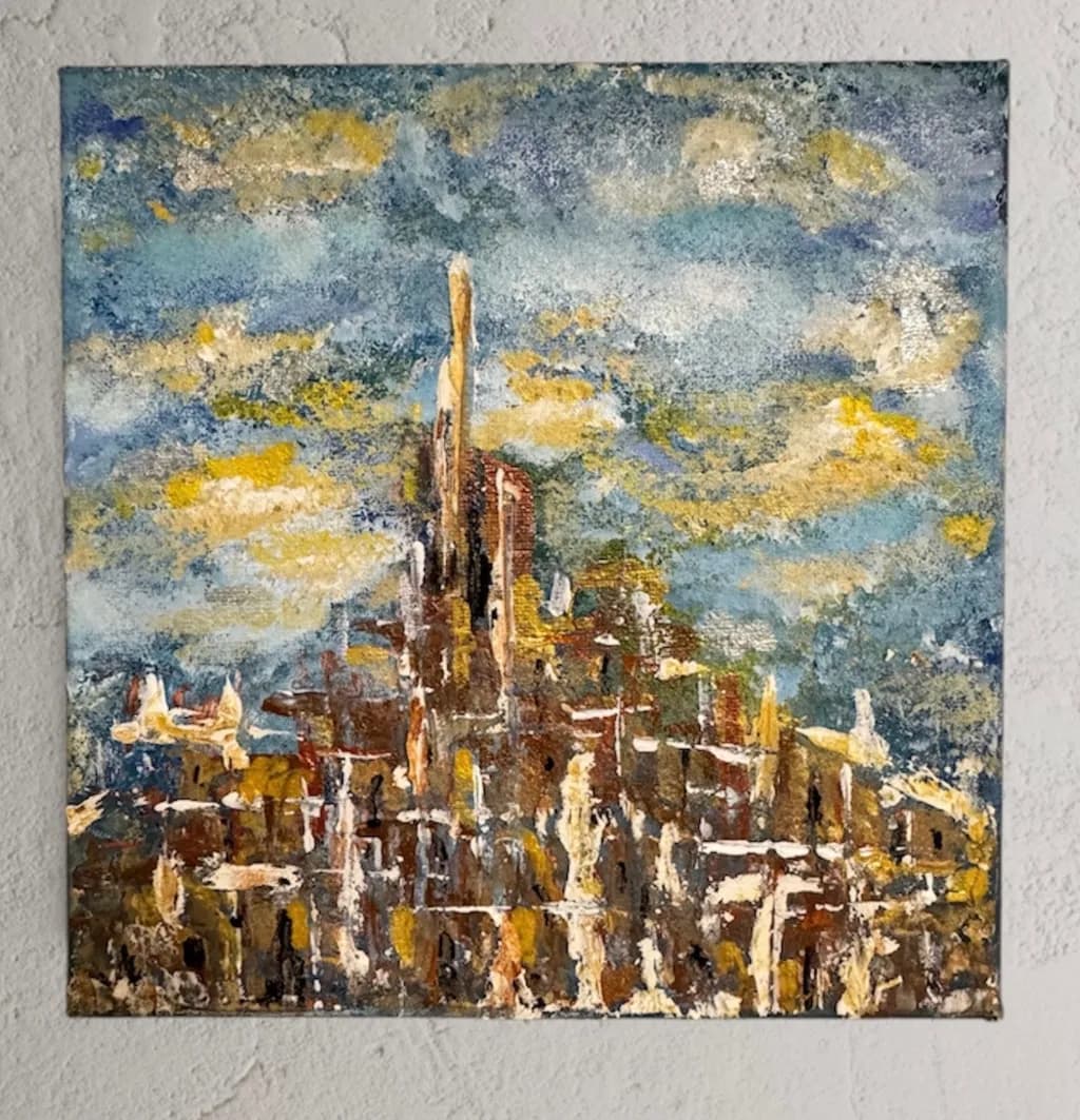 Golden Cityscape