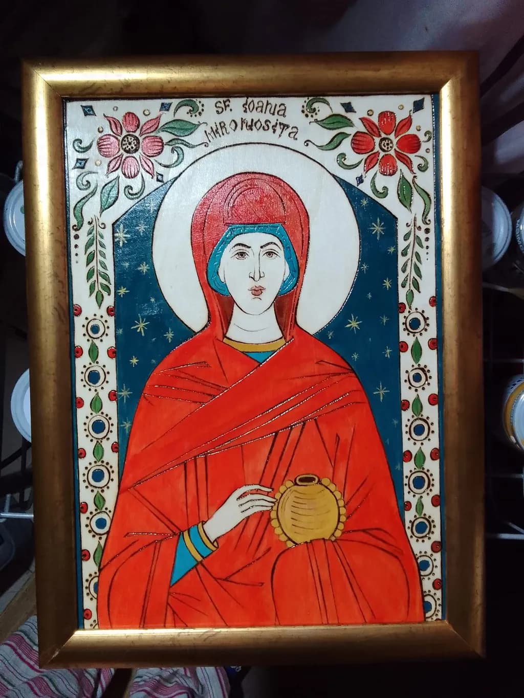 Saint Joanna Icon