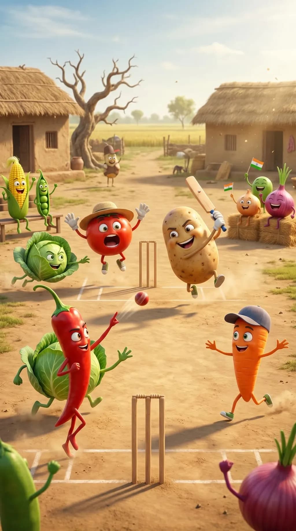Village Cricket Match