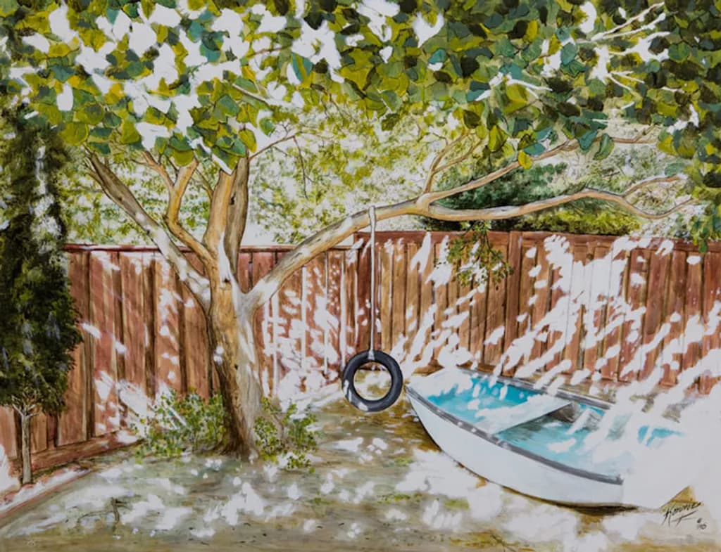 Backyard Stillness