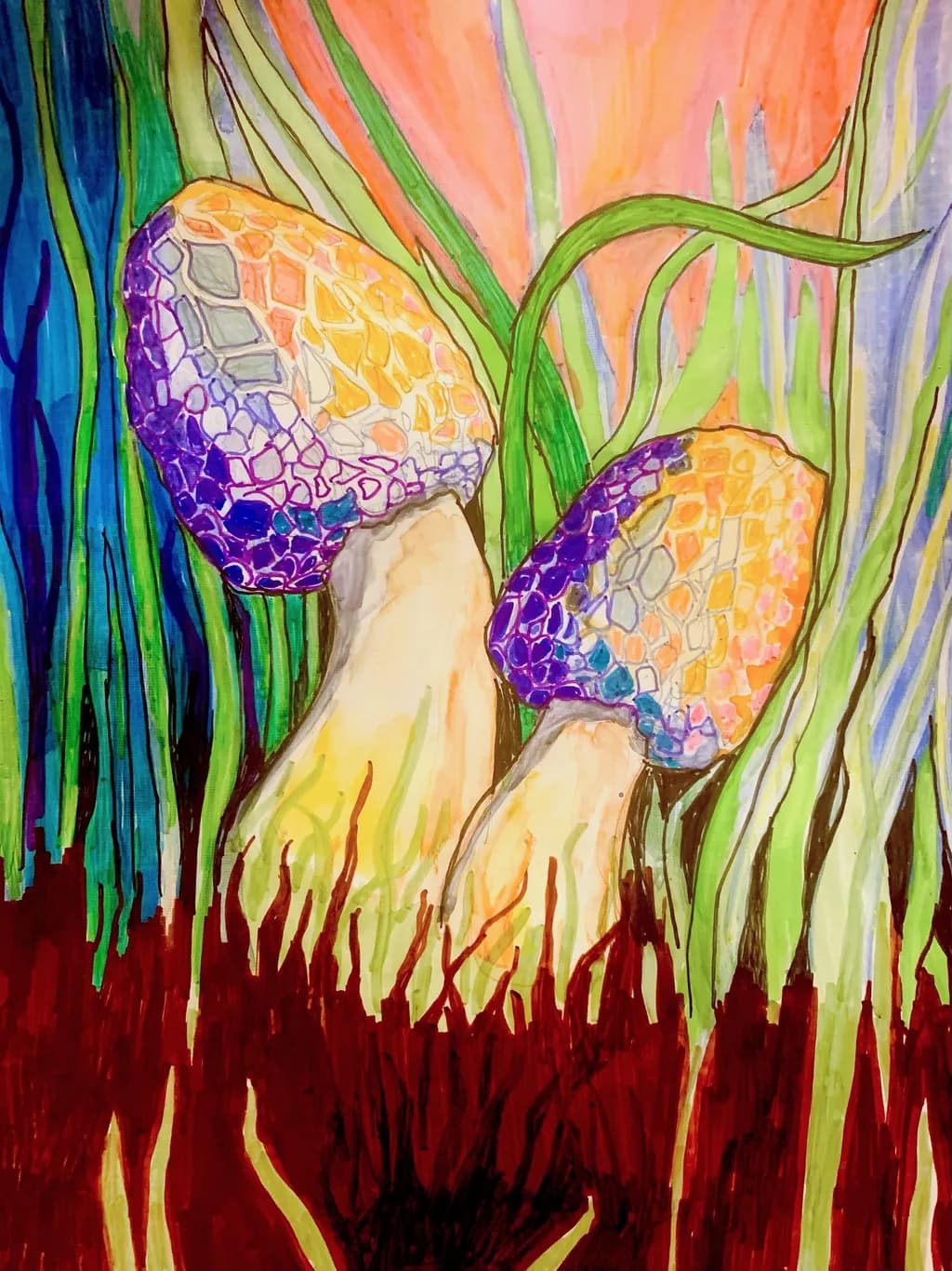 Mushroom Mosaic