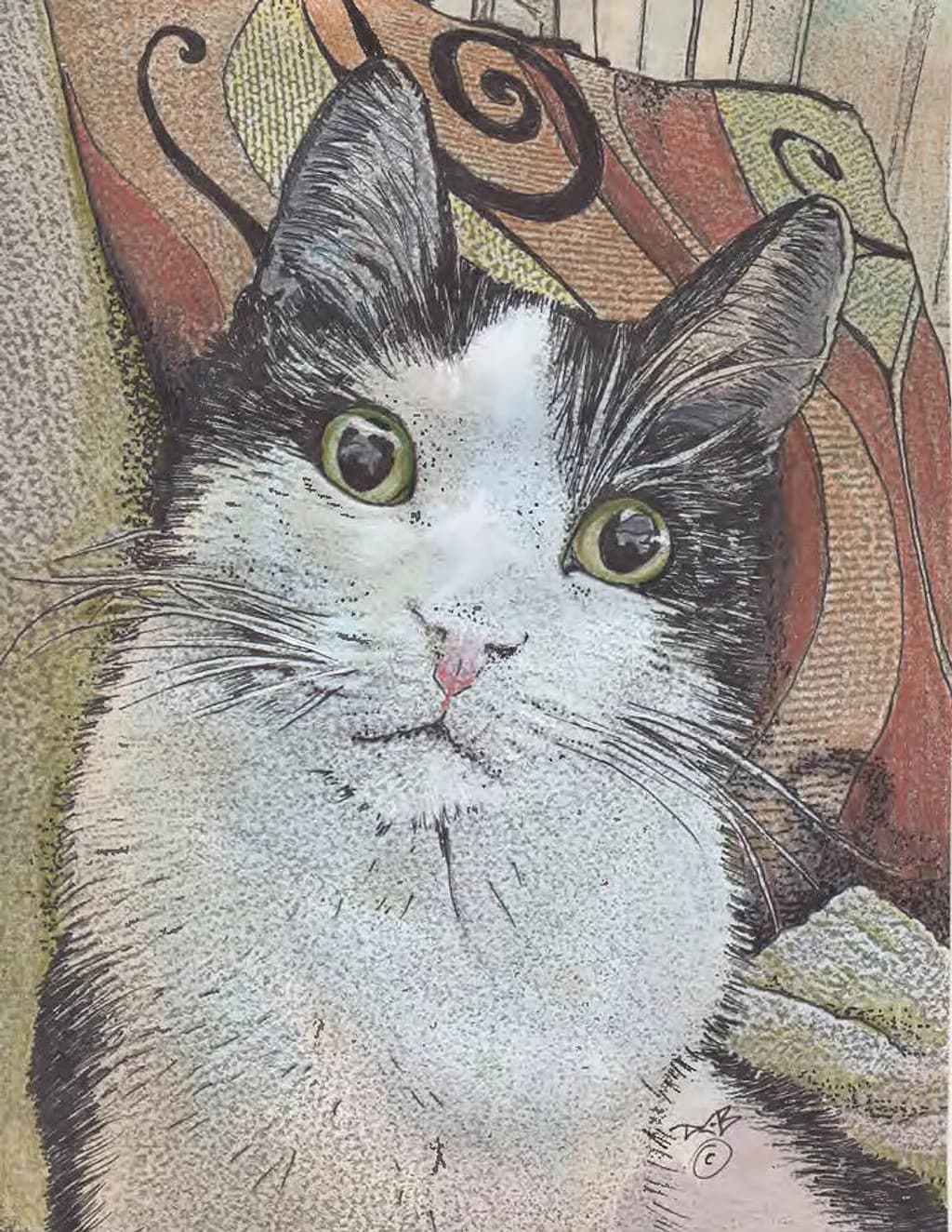 Green-Eyed Gaze