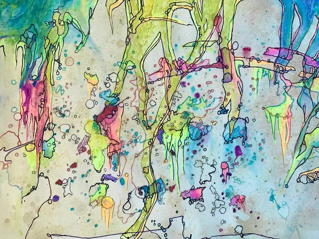 Chromatic Drippings
