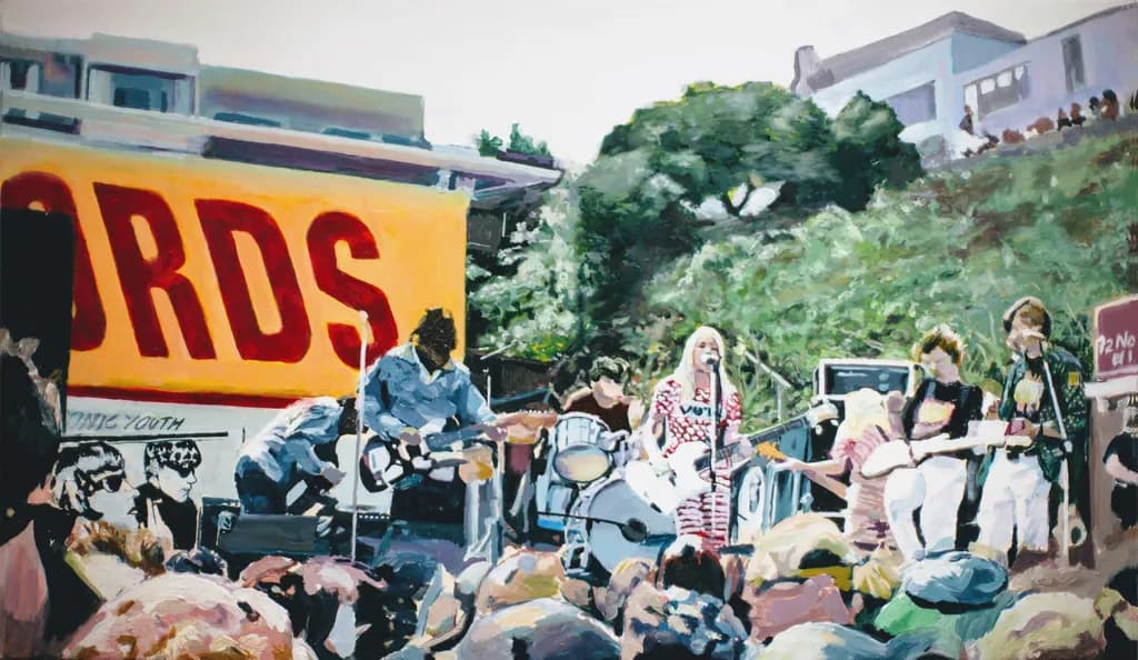 Outdoor Concert Scene
