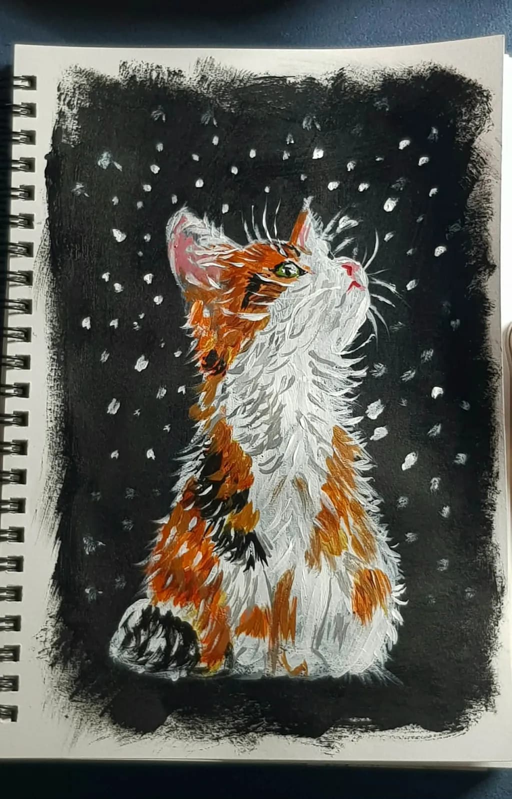 Snowfall Gaze