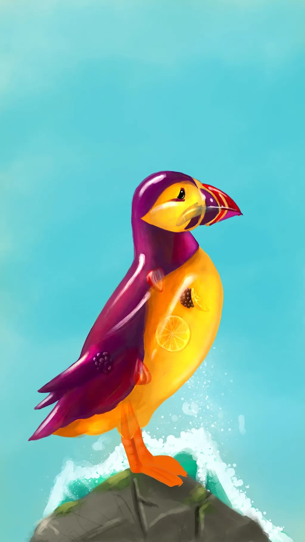 Citrus Puffin