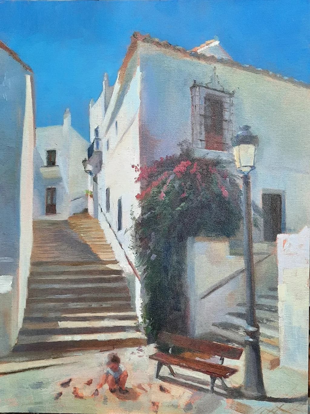 Sunlit Steps
