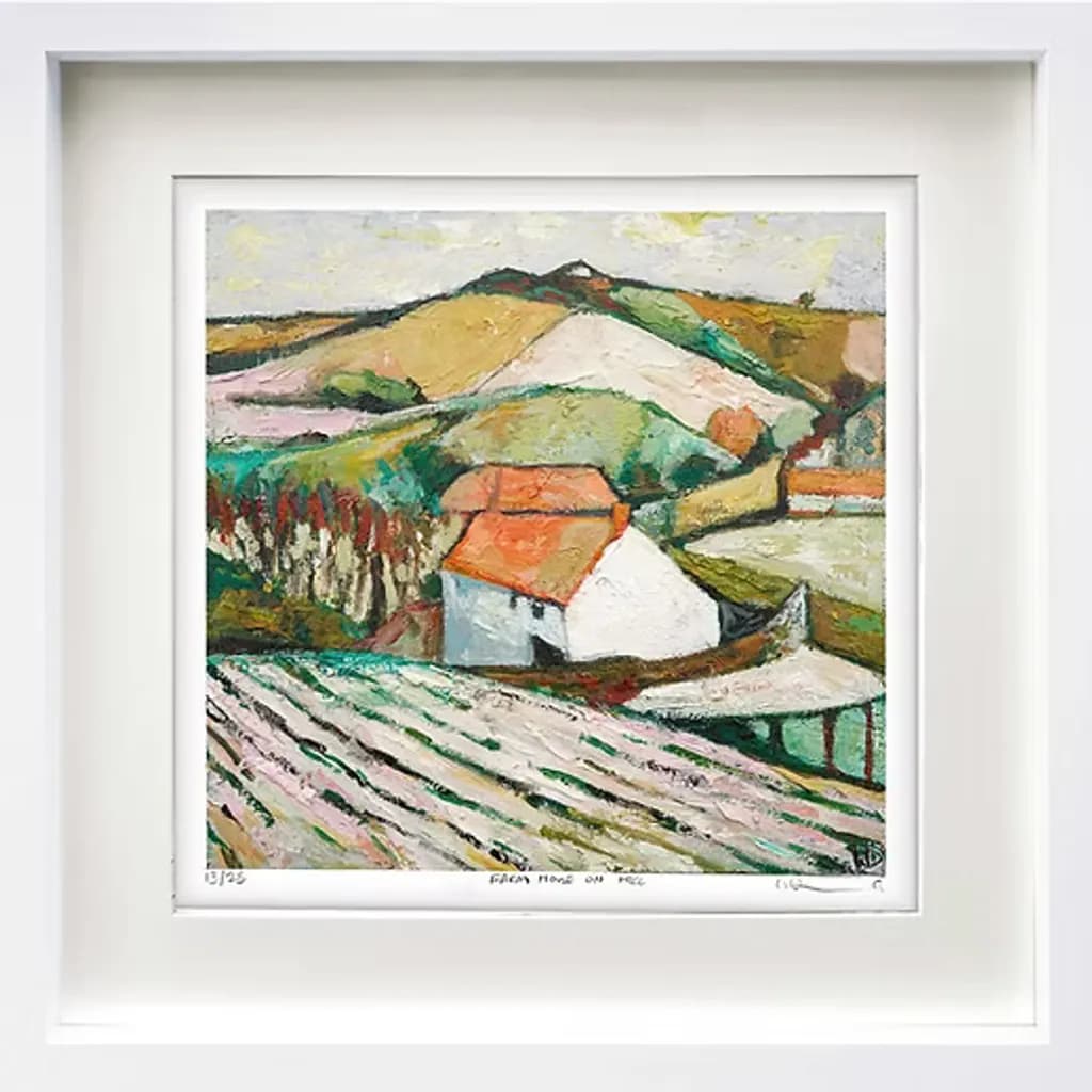 Farm House on Hill