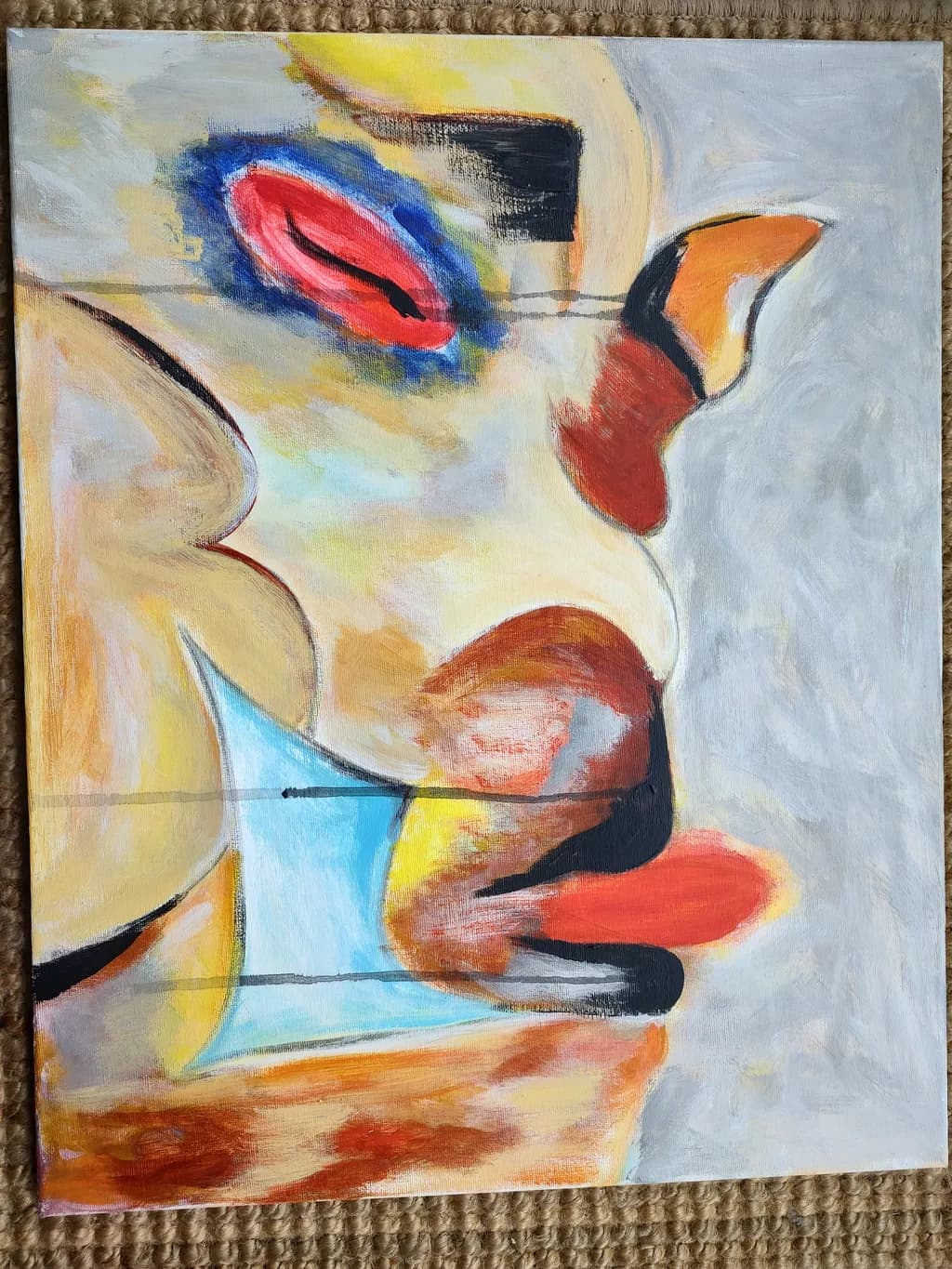 Abstract Profile Portrait