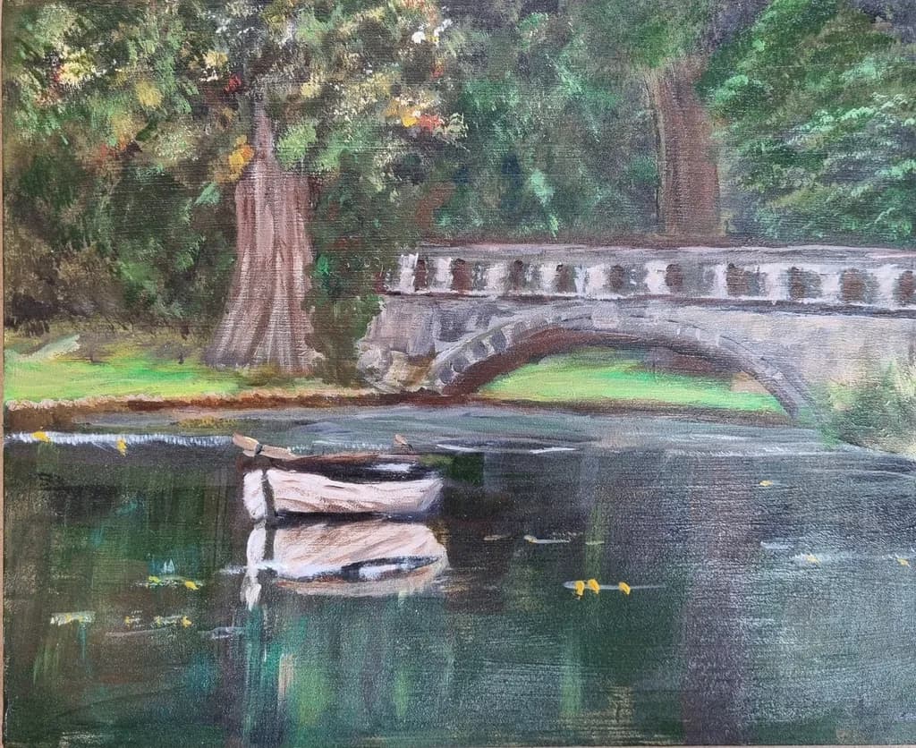 Reflections by the Bridge