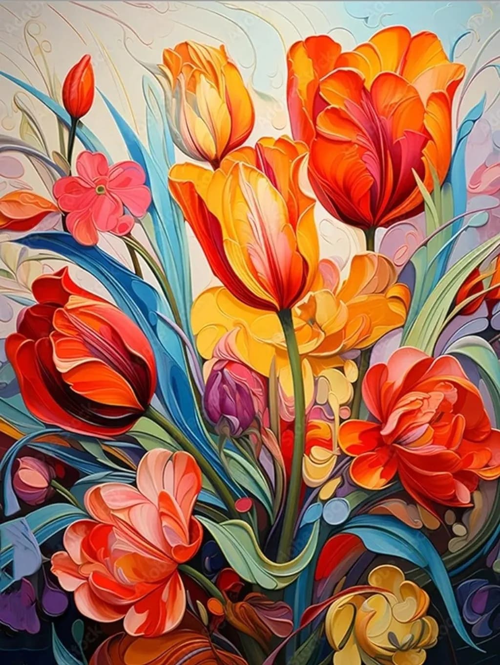 Floral Crescendo