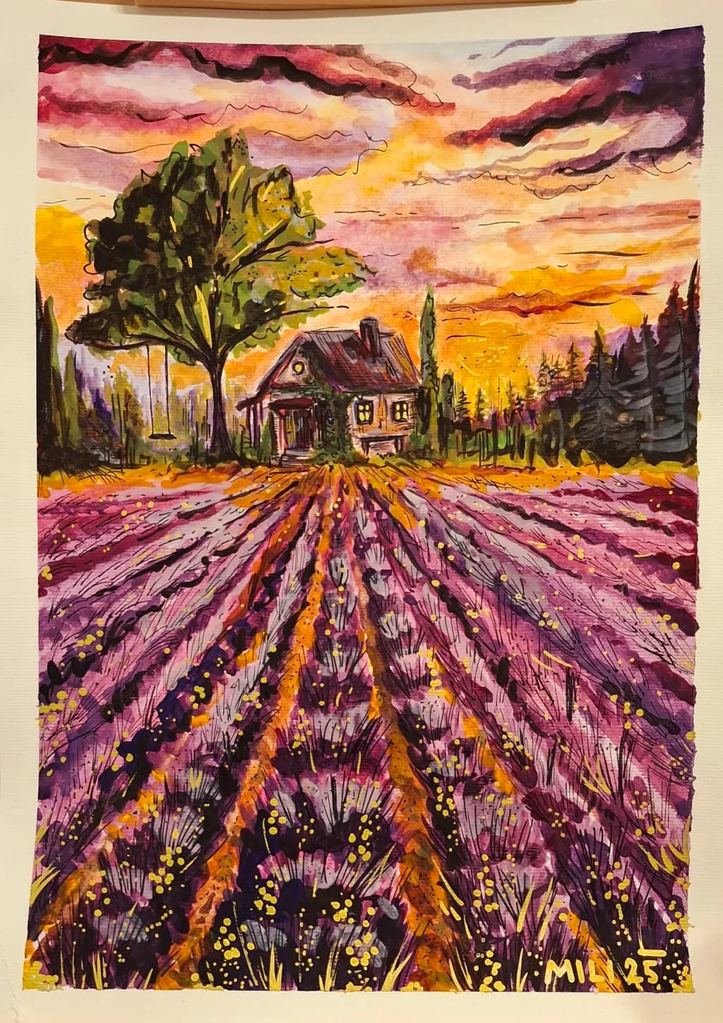 Lavender Sunset Cottage
