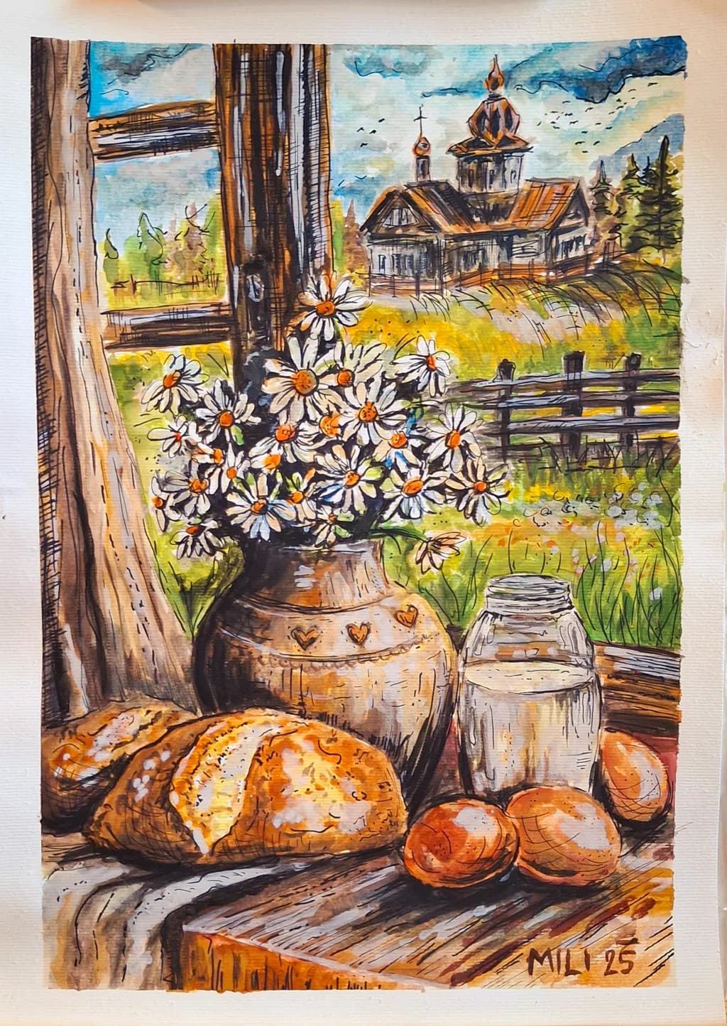 Rustic Morning Table