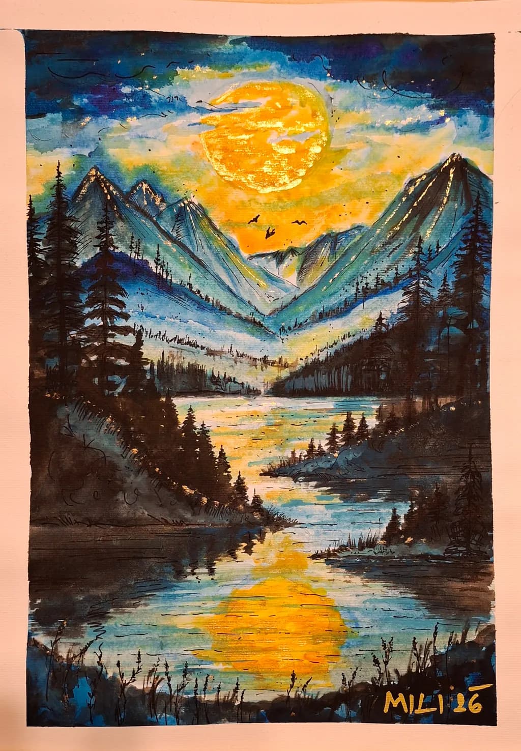 Golden Reflection