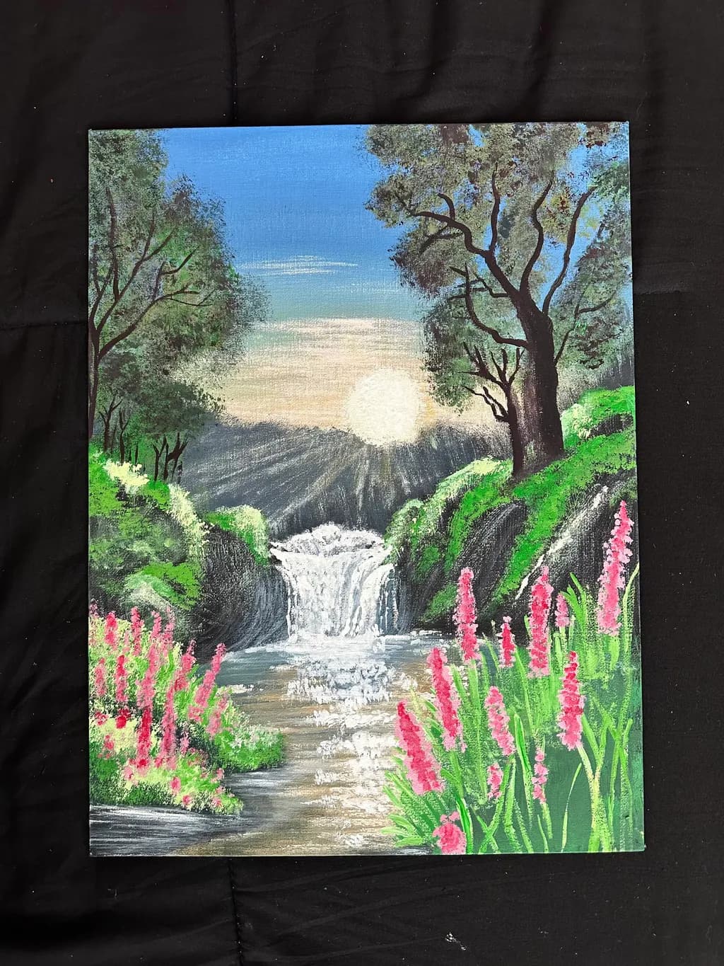 Sunlit Cascade