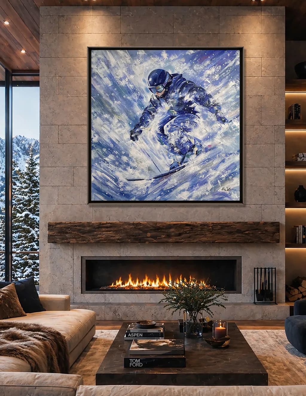 Aspen Skier Momentum