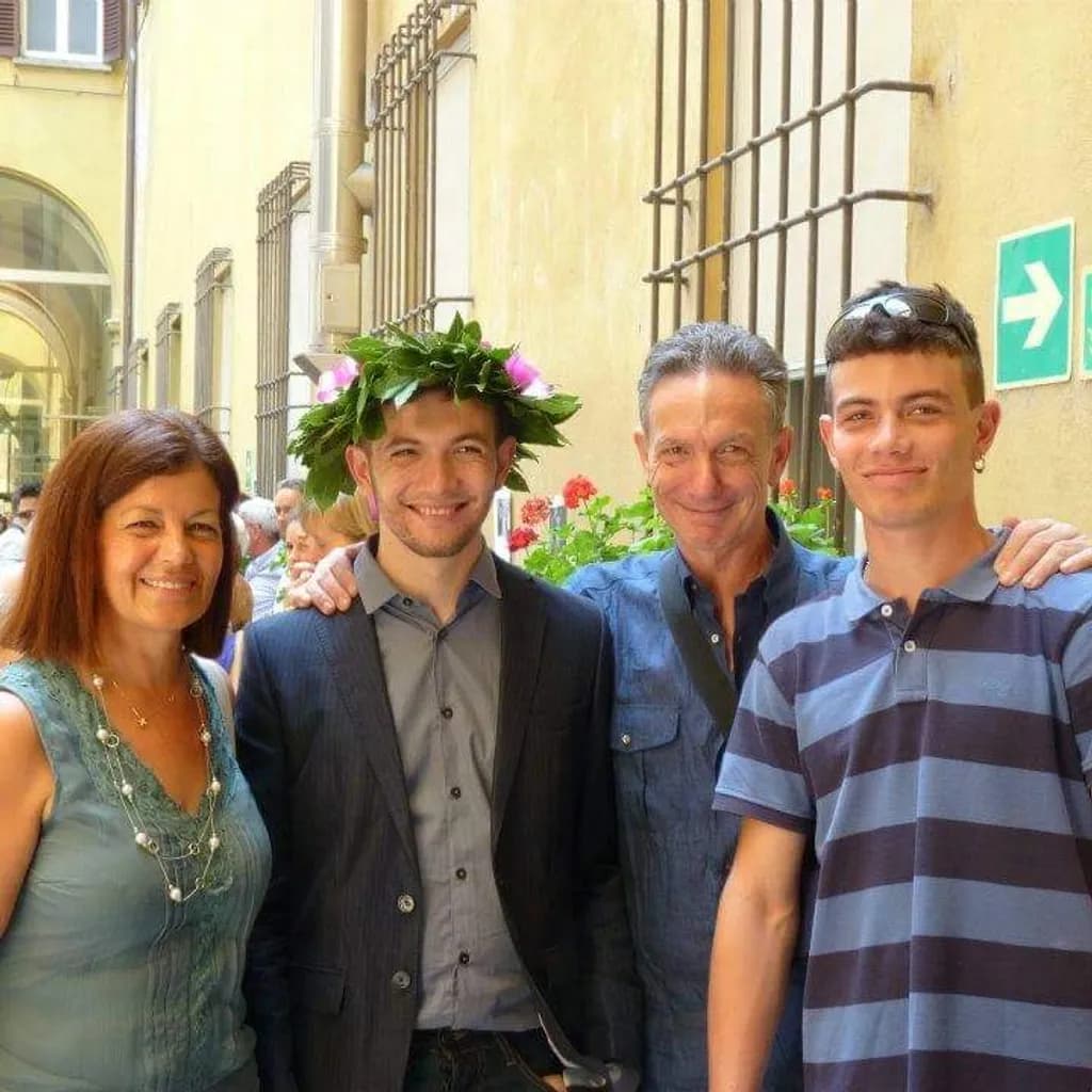 Laurea Mattia Celebration