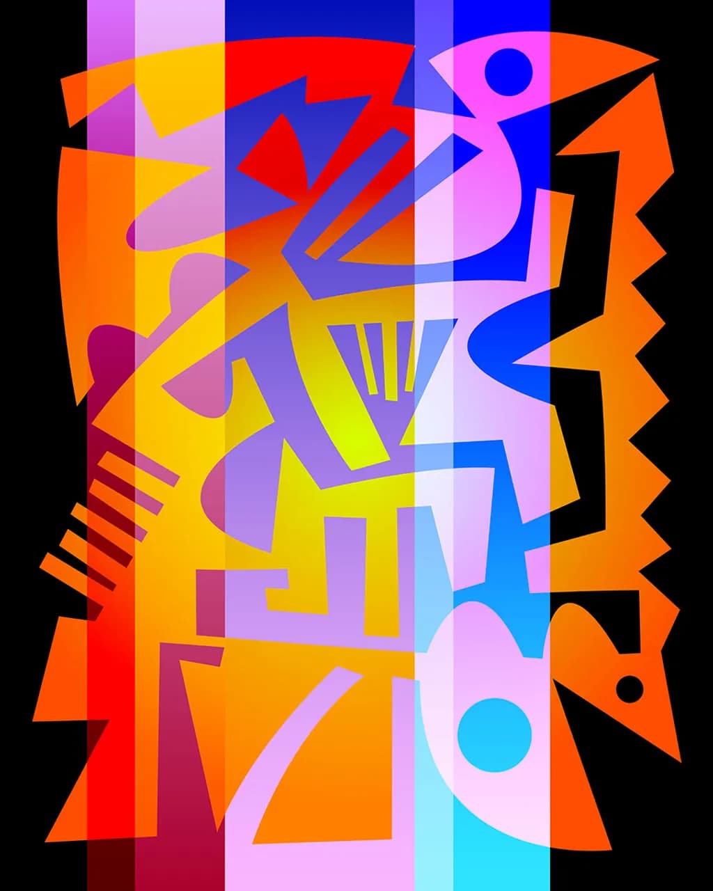 Geometric Color Clash