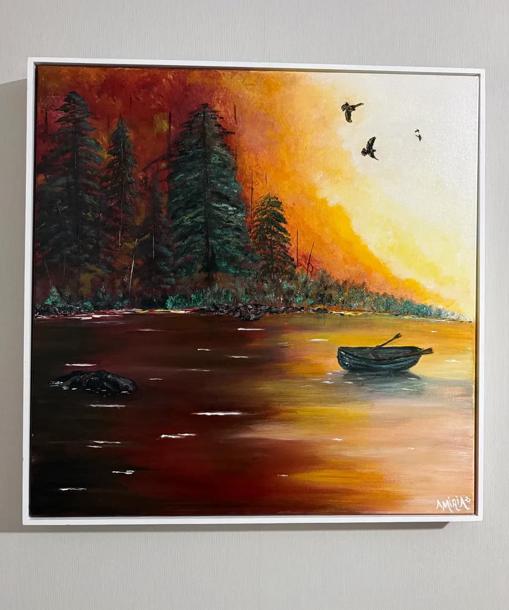 Embers at Dusk
