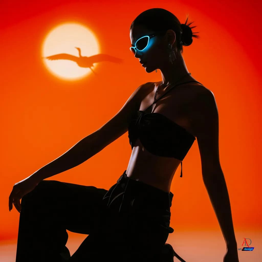 The Woman and Crane