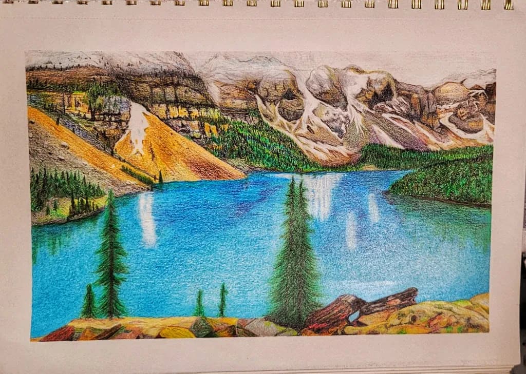 Mountain Lake Vista