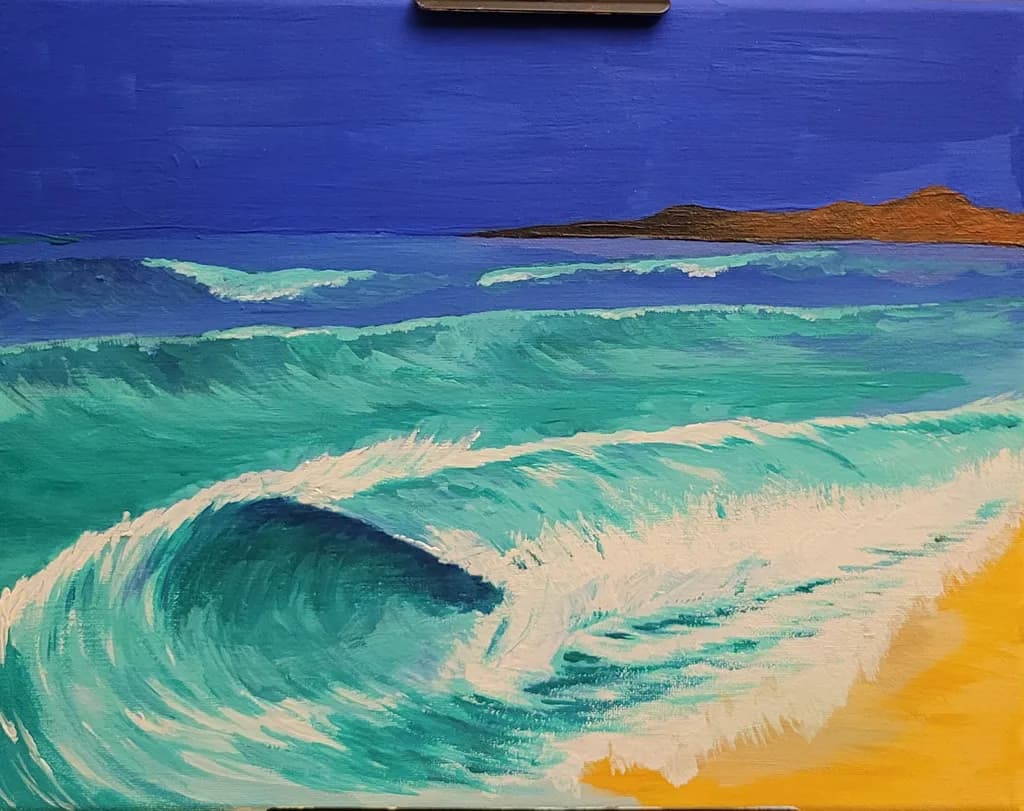 Turquoise Surge