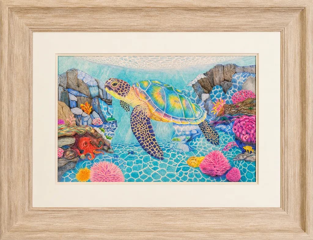 Coral Reef Turtle