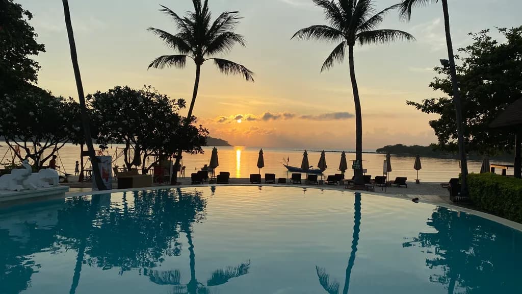 Sunset Oasis