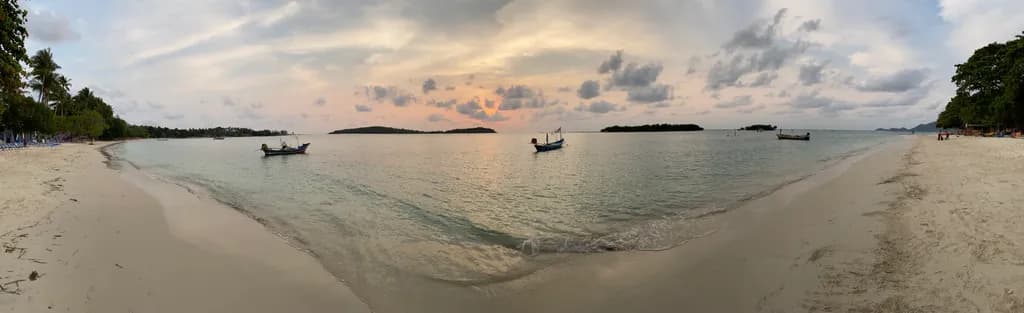 Island Horizon Panorama