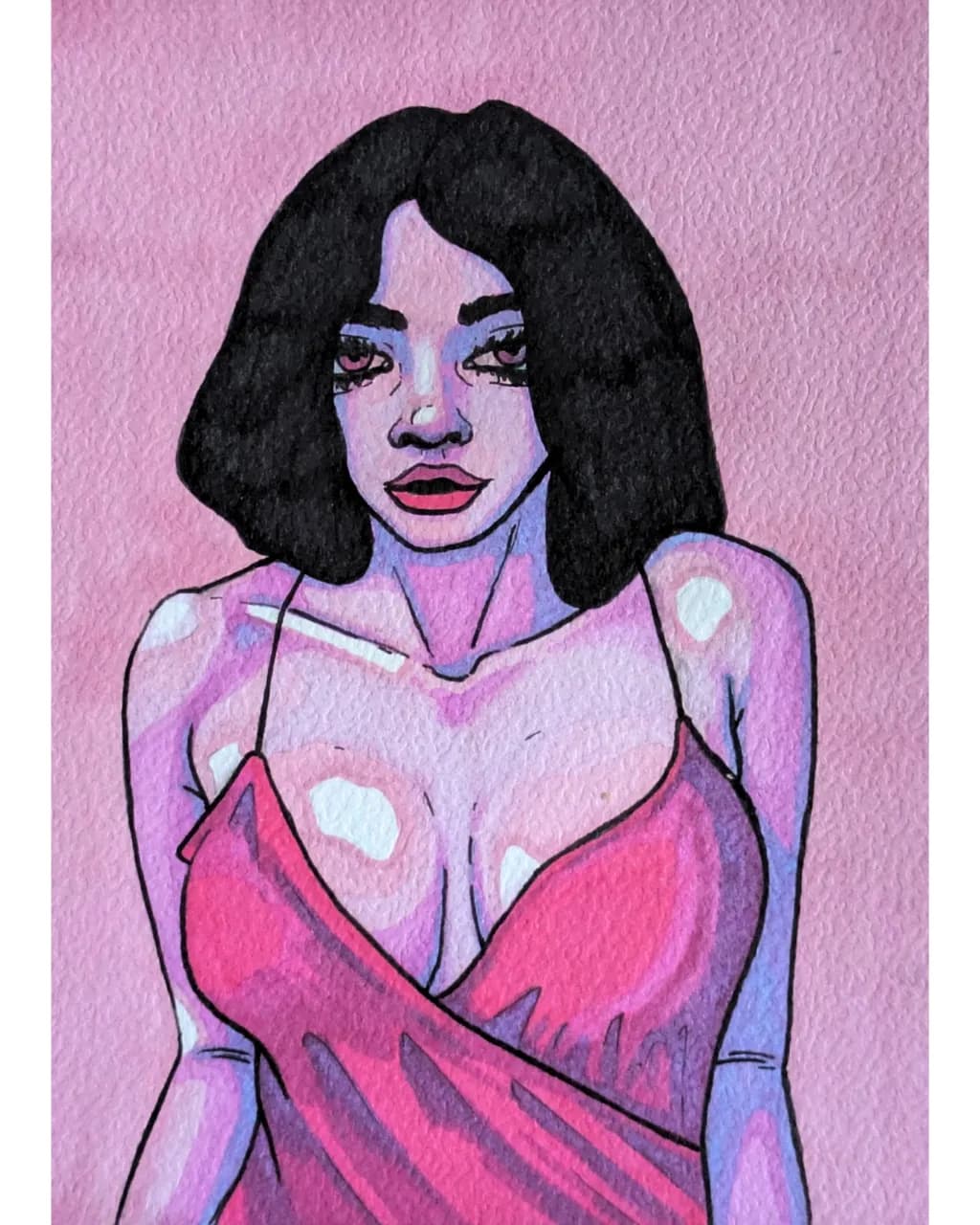 Pink Silhouette