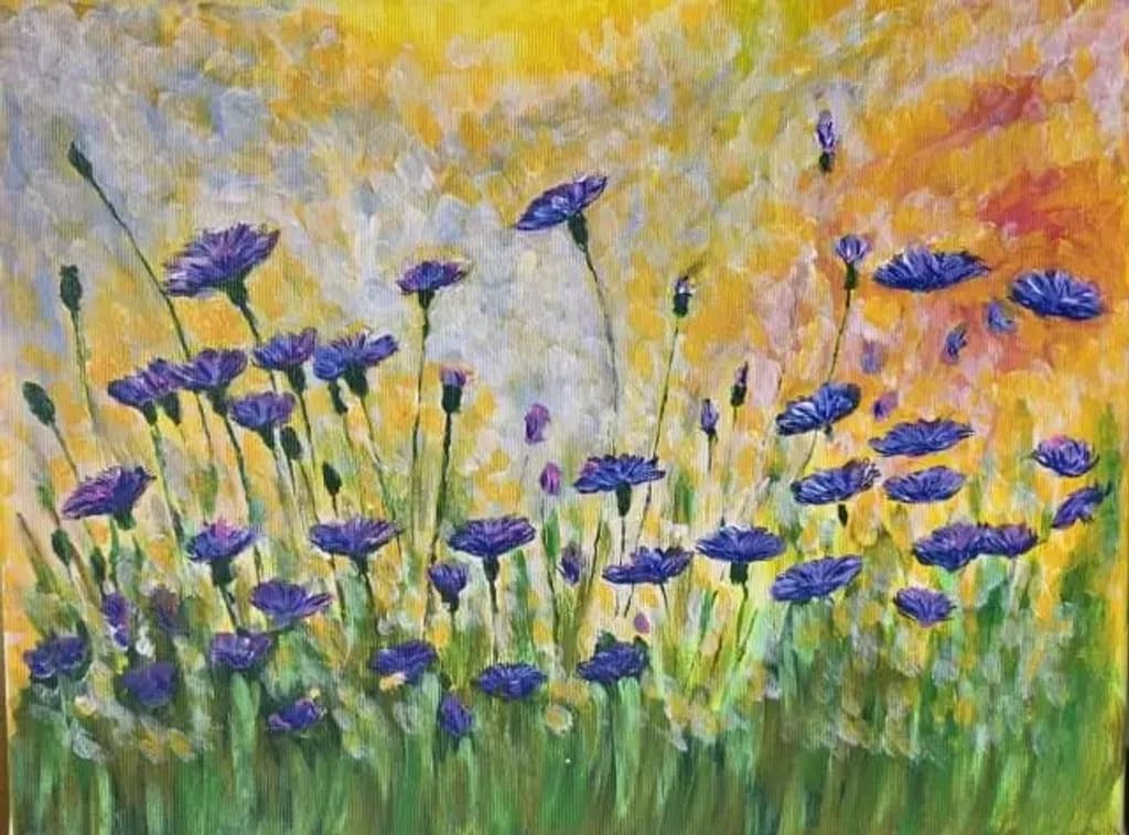 Purple Meadow Glow