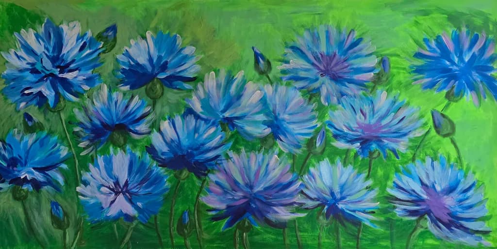 Blue Bloomscape
