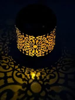 Floral Lantern Glow