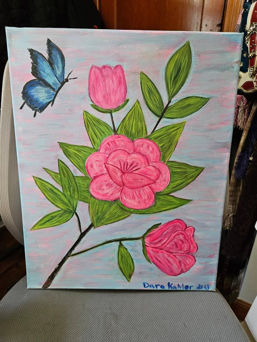 Flower and Butterfly