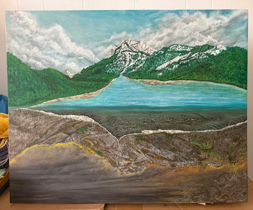 Mountain Mirror Lake