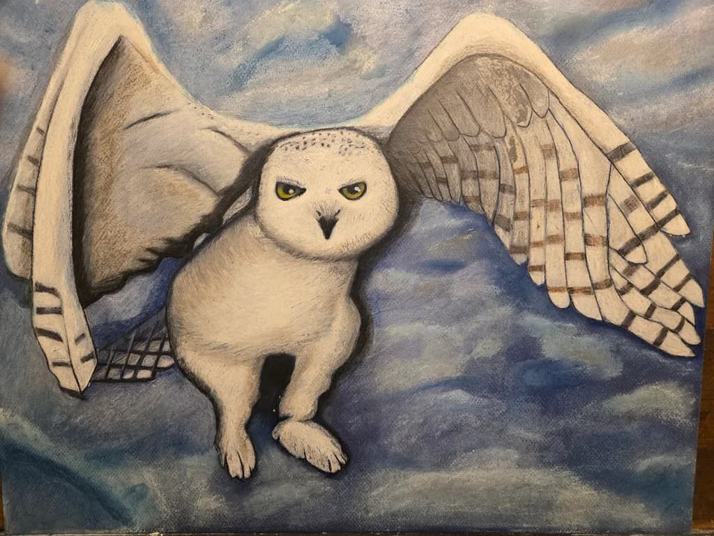 Owl in Flight