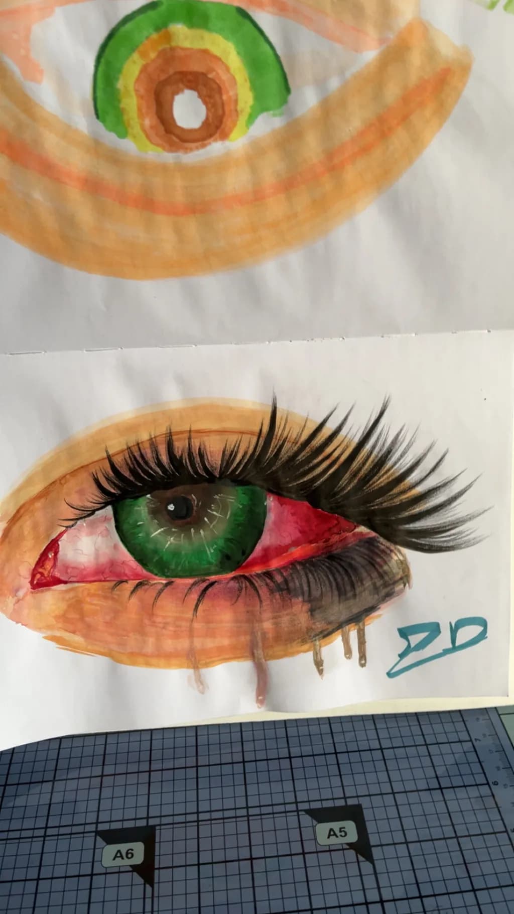 Iridescent Tear