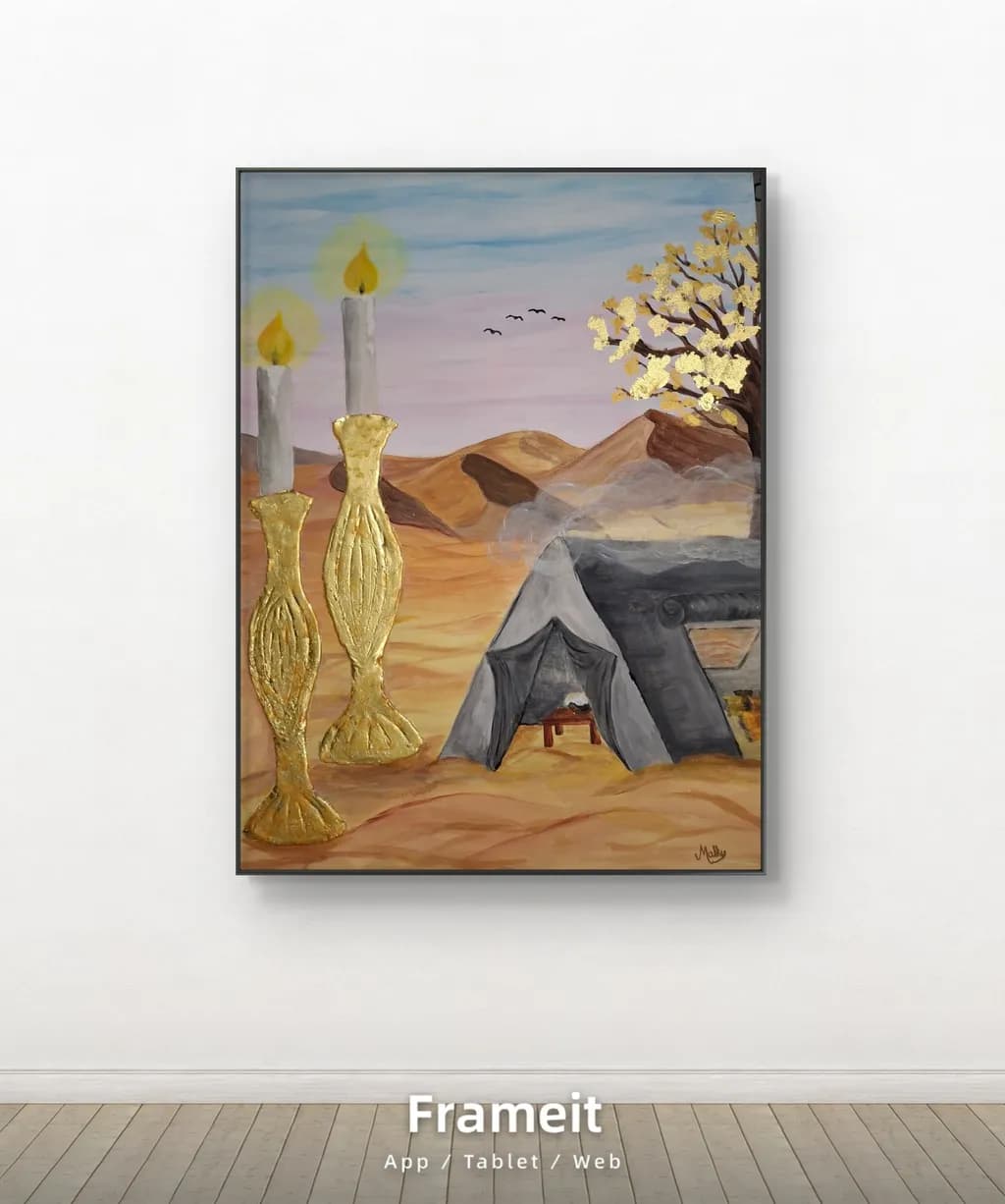 Golden Flame Oasis