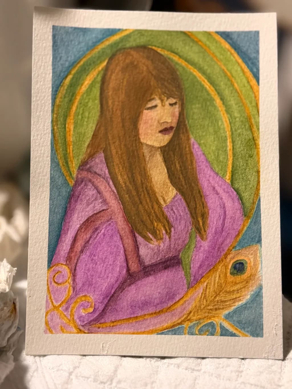 Contemplation in Lavender