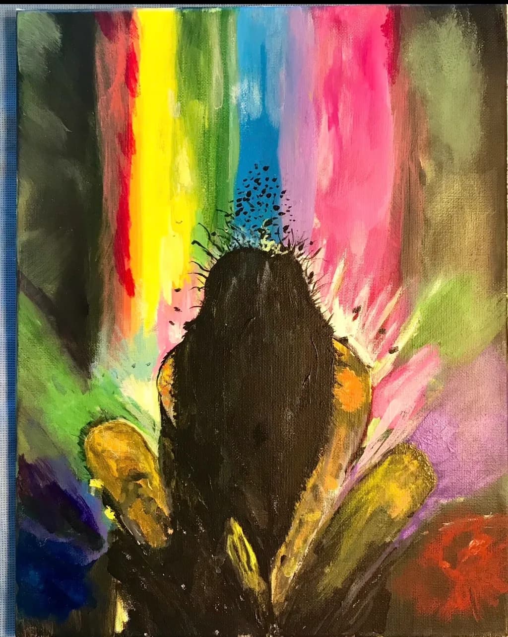 Color Burst Figure